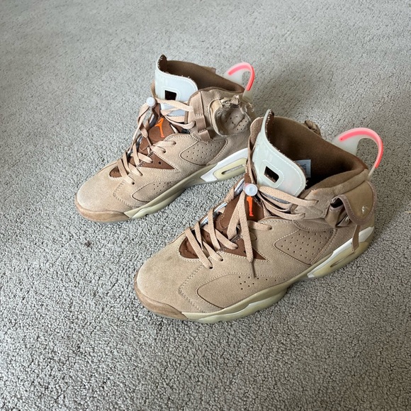 Travis Scott x air Jordan 6 retro ‘British khaki’ main image 4